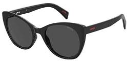 Levi'S Unisex Lv 1015/s Sunglasses, 807/IR Black, 55 von Levi's