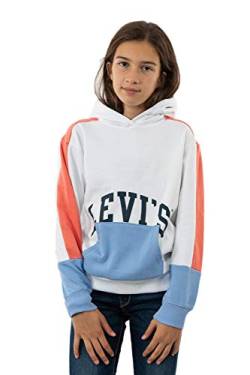 Levi's Color Block Hoodie Sweatshirts Und Fleecejacken Madchen Weiss - 16 Jahre - Sweatshirts Sweater von Levi's