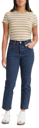 Levi's Damen 501® Crop Jeans,Salsa Stonewash,23W / 28L von Levi's