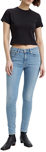 Levi's Damen 711™ Skinny Jeans,Blue Wave Light,25W / 28L von Levi's