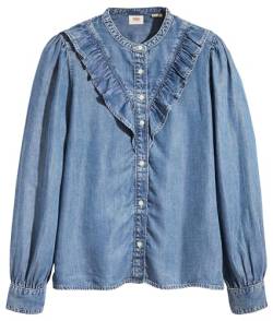 Levi's Damen Carinna Denim Bluse, In Patches 2, L - von Levi's