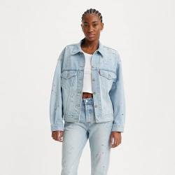 Levi's Damen Edie Packable Jacke Jacket, Bling Blue, L von Levi's