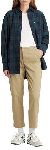 Levi's Damen Essential Chino ESSENTIAL CHINO Pants, Unbasic Khaki Twill, 24W / 29L von Levi's