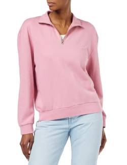 Levi's Damen Everyday 1/4 Zip Pullover Sweatshirt, Tameless Rose, S von Levi's
