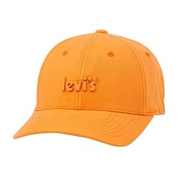 Levi's Damen Flex Fit Cap Logo Poster Kopfbedeckung, Normal, Orange, Einheitsgröße von Levi's