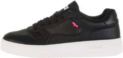 Levi's Damen Glide S Sneakers, Regular Black, 42 EU von Levi's