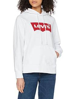 Levi's Damen Graphic Sport Hoodie Kapuzenpullover , Housemark Hoodie White, XL von Levi's