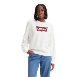 Levi's Damen Graphic Standard Crewneck Pullover Sweatshirt, Floral Fill Cloud Dancer, XS von Levi's