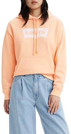 Levi's Damen Graphic Standard Hooded Sweatshirt Hoodie, Almond Cream, L von Levi's