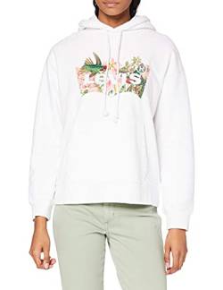 Levi's Damen Graphic Standard Hooded Sweatshirt Hoodie, Batwing Fill Hummingbird White, XXS von Levi's