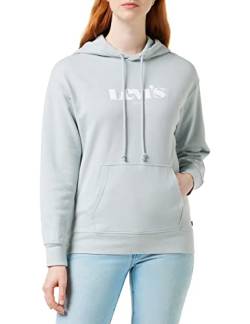 Levi's Damen Graphic Standard Hooded Sweatshirt Hoodie, New Logo II Pearl Gray, XXS von Levi's