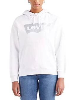 Levi's Damen Graphic Standard Hoodie, Rainbow Batwing White +, S von Levi's