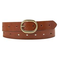 Levi's Damen Gürtel Womens High Low Belt, Cognac, 90 cm von Levi's