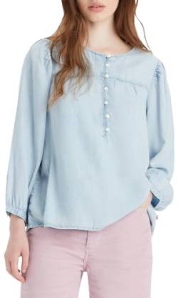 Levi's Damen Halsey 3/4 Sleeve Woven Blouses Blouse, Tech Tricks No Damage, XS von Levi's