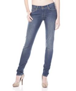 Levi's Damen Jeanshose/ Lang 57030417, Gr.33/32, Blau (Indigo Allure) von Levi's