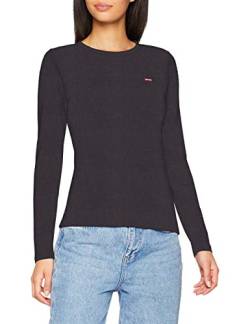 Levi's Damen Long-Sleeve Baby Tee Caviar XS von Levi's