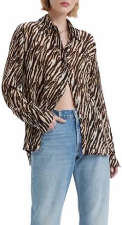 Levi's Damen Maeve Bluse, Tiger Ikat Almond Milk, XS von Levi's