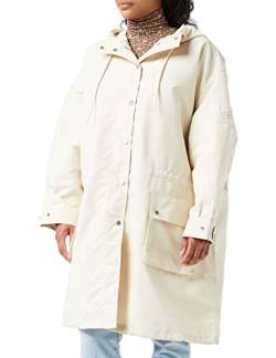 Levi's Damen Mid Length Sloan Rain Jacket Whitecap Grey (Weiß) XS von Levi's