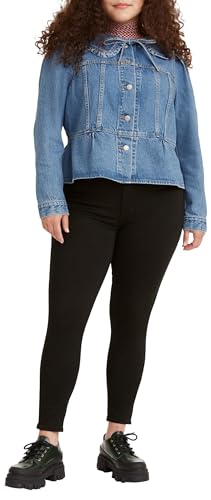 Levi's Damen Mile High Super Skinny Jeans, Black Celestial, 27W / 30L von Levi's