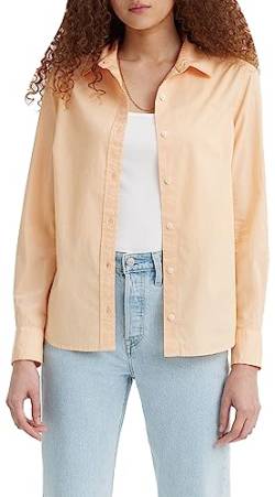 Levi's Damen New Classic Fit Bw Shirt Hemd, Almond Cream, XXS von Levi's