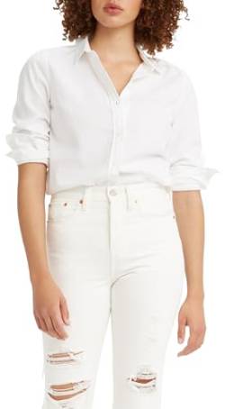 Levi's Damen New Classic Fit Bw Shirt Hemd, Bright White, L von Levi's