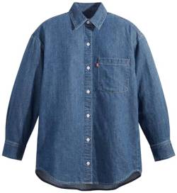 Levi's Damen Nola Oversized Shirt Hemd,Hitzig Mid 2,XXS von Levi's