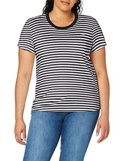 Levi's Damen Perfect Tee Raita Stripe Caviar XS von Levi's