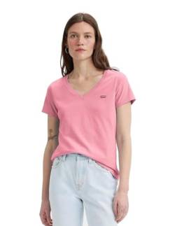 Levi's Damen Perfect V-Neck T-Shirt,Tameless Rose,S von Levi's