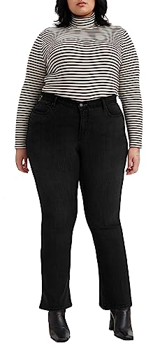 Levi's Damen Plus Size 315™ Shaping Bootcut Jeans, Soft Black, 16 M von Levi's