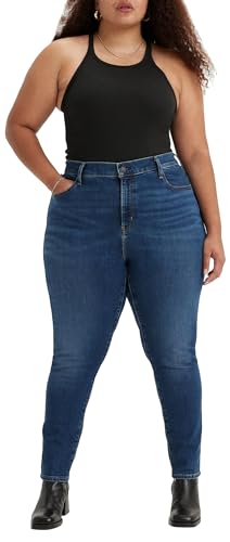 Levi's Damen Plus Size 721™ High Rise Skinny Jeans,Blue Wave Dark Plus,14 L von Levi's