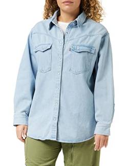 Levi's Damen Plus Size Dorsey XL Western Hemd,Indigo Stonewash,3XL von Levi's