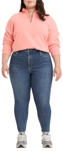 Levi's Damen Plus Size Mile High Super Skinny Jeans, Venice For Real, 16 L von Levi's