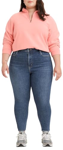 Levi's Damen Plus Size Mile High Super Skinny Jeans, Venice For Real, 16 M von Levi's