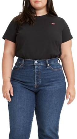 Levi's Damen Plus Size The Perfect Tee T-Shirt, Mineral Black, 4XL von Levi's