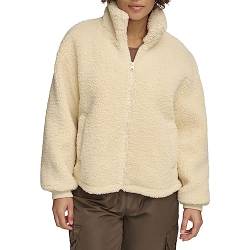 Levi's Damen Sherpa Zip Up Teddy Jacke, Crème Brulee, XS von Levi's