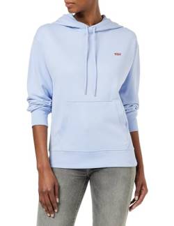 Levi's Damen Standard Sweatshirt Hoodie Kapuzenpullover,Brunnera Blue,M von Levi's