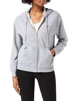 Levi's Damen Standard Zip Sweatshirt Hoodie Kapuzenpullover, Starstruck Heather Grey, XXS von Levi's