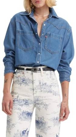 Levi's Damen Teodora Western Hemd, Going Steady 7, L - von Levi's