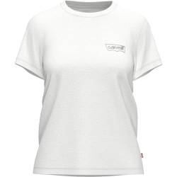 Levi's Damen The Perfect Tee T-Shirt,Batwing Outline Bright,L von Levi's