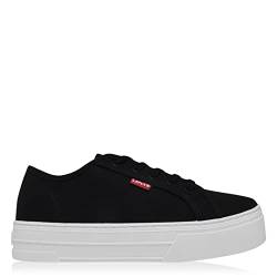 Levi's Damen Tijuana Sneaker, Schwarz, 36 EU von Levi's