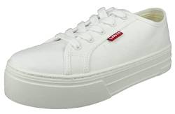 Levi's Damen Tijuana Sneaker, Weiß B White 50, 37 EU von Levi's