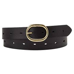 Levi's Damen Women's Belt HIGH-Low-GÜRTEL, Regular Black, 75 cm von Levi's