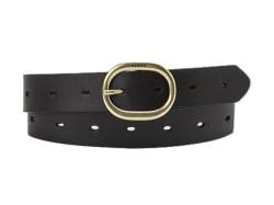 Levi's Damen Women's HIGH-Low Belt, Regular Black, 85 cm von Levi's