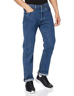 Levi's Herren 00501-0114 Original Fit Jeans,Stonewash,30W / 34L von Levi's