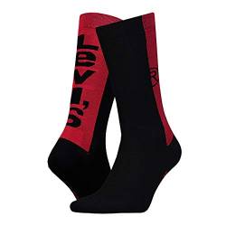 Levi's Herren 168SF Regular Cut Levis TAB 2P Socken, Schwarz (Black 200), (Herstellergröße: 35/38) (2er Pack) von Levi's