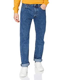 Levi's Herren 501 Original Fit Jeans, Stonewash, 38W / 30L von Levi's