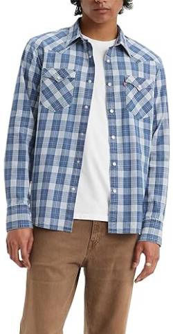 Levi's Herren Barstow Western Standard Hemd,Enindchk3 Indigo,M von Levi's