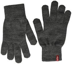 Levi's Herren Ben Touch Screen Gloves Handschuhe, Grau (Regular Grey 55), L von Levi's