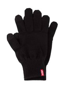 Levi's Herren Ben Touch Screen Gloves Handschuhe, Schwarz (Black), Medium von Levi's