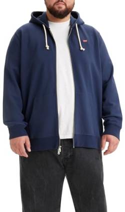 Levi's Herren Big & Tall Original Housemark Zip Up Hoodie Kapuzenpullover, Naval Academy, 5XL von Levi's